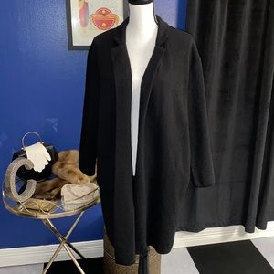 Philosophy Black Duster Jacket